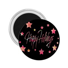 Happy Holidays 3 2 25  Magnets by Valentinaart