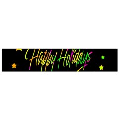 Happy Holidays 4 Flano Scarf (small)