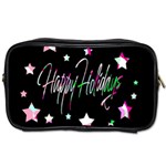 Happy Holidays 5 Toiletries Bags 2-Side Front