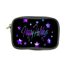 Happy Holidays 6 Coin Purse by Valentinaart