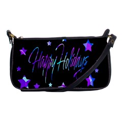 Happy Holidays 6 Shoulder Clutch Bags by Valentinaart