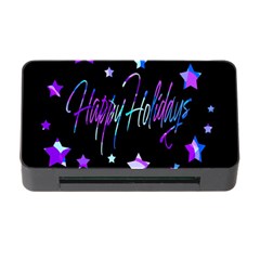 Happy Holidays 6 Memory Card Reader With Cf by Valentinaart