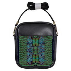 A Bird I Am From Paradise Girls Sling Bags