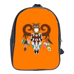 The Owl Designed For Kid s  School Bags(large) 