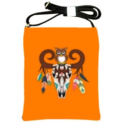 The Owl Designed For Kid s  Shoulder Sling Bags by GabriellaDavid