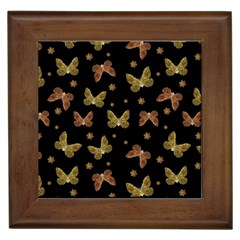 Insects Motif Pattern Framed Tiles