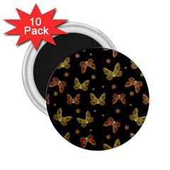 Insects Motif Pattern 2 25  Magnets (10 Pack) 