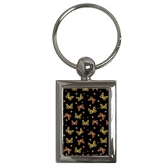 Insects Motif Pattern Key Chains (rectangle) 