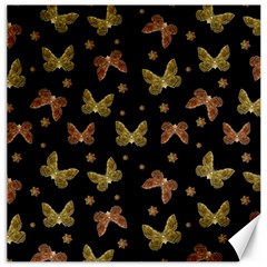 Insects Motif Pattern Canvas 16  X 16  