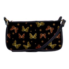 Insects Motif Pattern Shoulder Clutch Bags