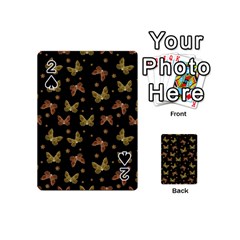 Insects Motif Pattern Playing Cards 54 (mini)  by dflcprints