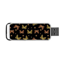 Insects Motif Pattern Portable Usb Flash (two Sides)