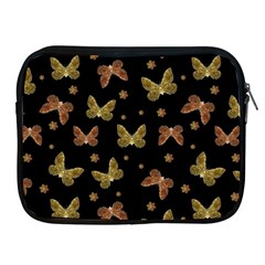 Insects Motif Pattern Apple Ipad 2/3/4 Zipper Cases by dflcprints