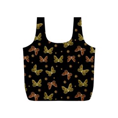 Insects Motif Pattern Full Print Recycle Bags (s) 