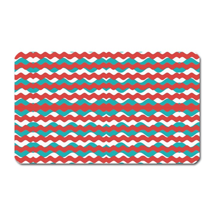 Geometric Waves Magnet (Rectangular)