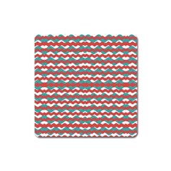 Geometric Waves Square Magnet