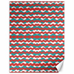 Geometric Waves Canvas 12  X 16   by dflcprints