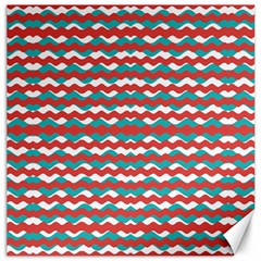 Geometric Waves Canvas 20  X 20   by dflcprints