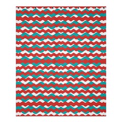 Geometric Waves Shower Curtain 60  X 72  (medium)  by dflcprints