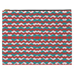 Geometric Waves Cosmetic Bag (xxxl) 