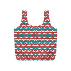 Geometric Waves Full Print Recycle Bags (s) 