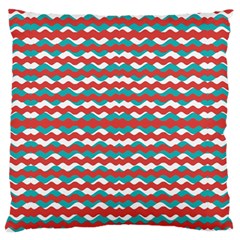 Geometric Waves Standard Flano Cushion Case (one Side)