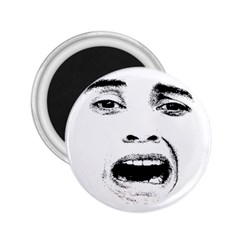 Scared Woman Expression 2 25  Magnets by dflcprints