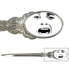 Scared Woman Expression Letter Openers