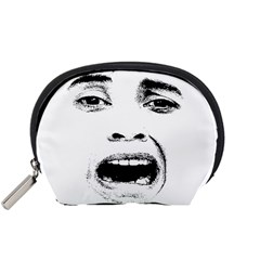 Scared Woman Expression Accessory Pouches (small)  by dflcprints