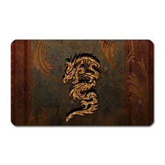 Awesome Dragon, Tribal Design Magnet (rectangular) by FantasyWorld7