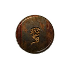 Awesome Dragon, Tribal Design Hat Clip Ball Marker