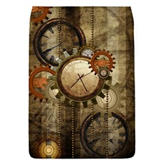 Wonderful Steampunk Design With Clocks And Gears Flap Covers (S) 