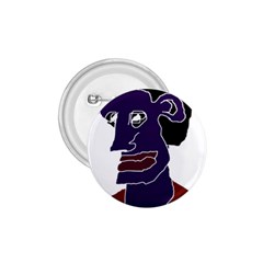 Man Portrait Caricature 1 75  Buttons