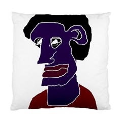 Man Portrait Caricature Standard Cushion Case (one Side)