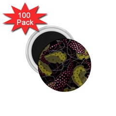 Abstract Garden 1 75  Magnets (100 Pack) 