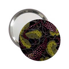 Abstract Garden 2 25  Handbag Mirrors