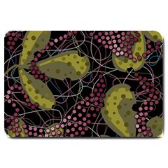 Abstract Garden Large Doormat 