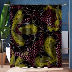 Abstract Garden Shower Curtain 60  X 72  (medium) 