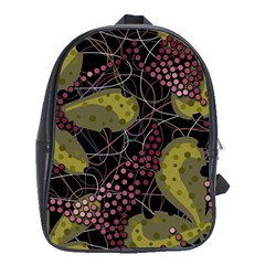 Abstract Garden School Bags (xl)  by Valentinaart