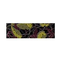 Abstract Garden Satin Scarf (oblong)