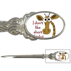 Giraffe Joke Letter Openers by Valentinaart