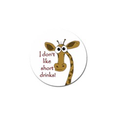 Giraffe Joke Golf Ball Marker