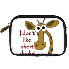 Giraffe Joke Digital Camera Cases by Valentinaart