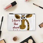 Giraffe joke Cosmetic Bag (Small)  Front