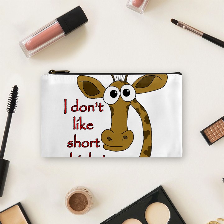 Giraffe joke Cosmetic Bag (Small) 