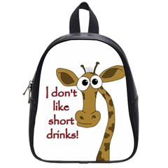 Giraffe Joke School Bags (small) 