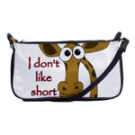 Giraffe joke Shoulder Clutch Bags Front