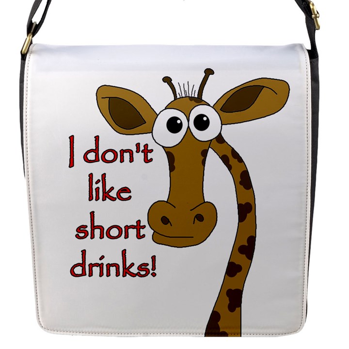 Giraffe joke Flap Messenger Bag (S)