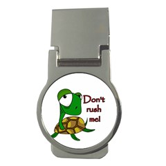 Turtle Joke Money Clips (round) 