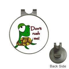 Turtle Joke Hat Clips With Golf Markers